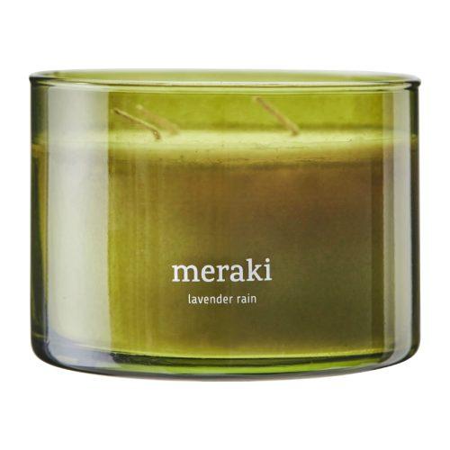 Sójová vonná svíčka Meraki Lavender Rain 340 g Meraki