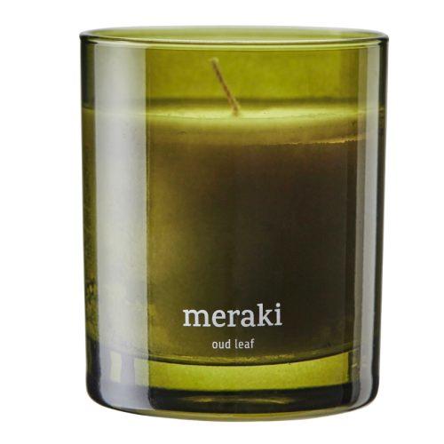Sójová vonná svíčka Meraki Oud Leaf 200 g Meraki