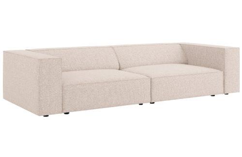 Béžová čalouněná čtyřmístná pohovka Cosmopolitan Design Arendal 244 cm Cosmopolitan Design