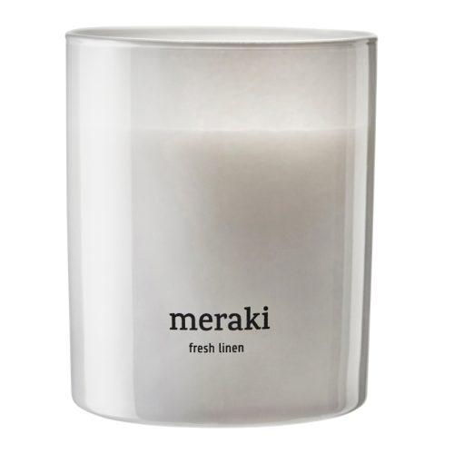 Sójová vonná svíčka Meraki Fresh Linen 200 g Meraki