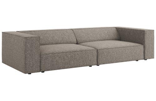 Šedá čalouněná čtyřmístná pohovka Cosmopolitan Design Arendal 244 cm Cosmopolitan Design