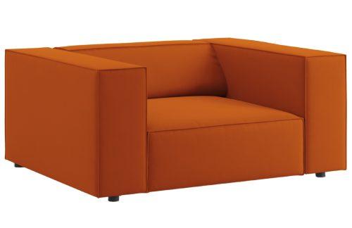 Oranžové sametové křeslo Cosmopolitan Design Arendal Cosmopolitan Design