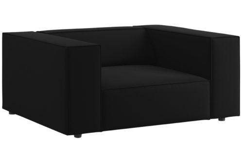 Černé sametové křeslo Cosmopolitan Design Arendal Cosmopolitan Design