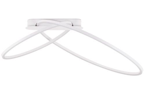 Bílé kovové stropní LED světlo Nova Luce Kiklos 72 cm Nova Luce
