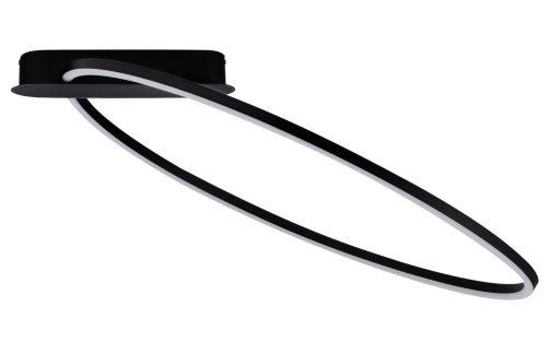 Černé kovové stropní LED světlo Nova Luce Kiklos 64 cm Nova Luce