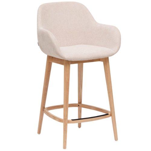 Béžová barová židle Kave Home Konna 65 cm Kave Home