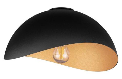 Černo-zlaté kovové stropní světlo Nova Luce Opsi 30 cm Nova Luce