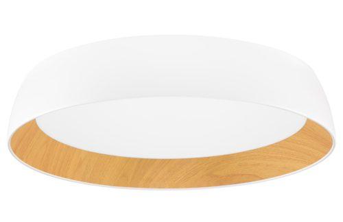 Bílé kovové stropní LED světlo Nova Luce Sigi 60 cm Nova Luce