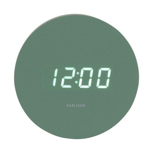 Digitální budík ø 9 cm Spry Round – Karlsson Karlsson