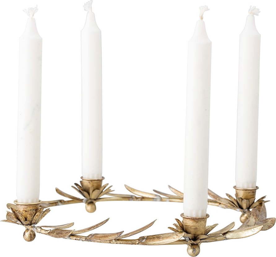 Kovový adventní svícen s vánočním motivem Leonetta – Bloomingville Bloomingville & Bloomingville Mini