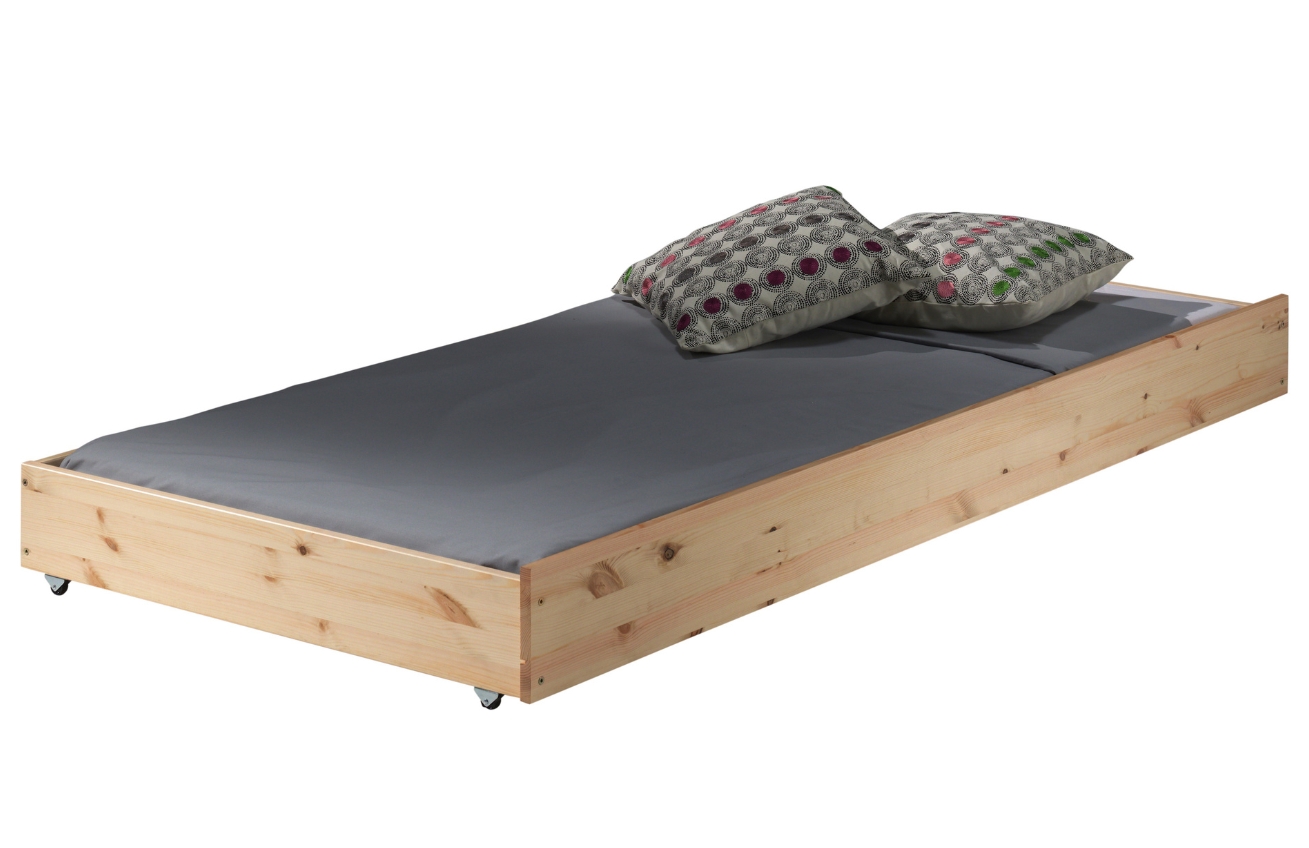 Borovicová zásuvka k posteli Vipack Pino 195 x 90 cm Vipack