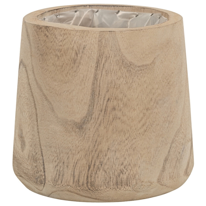 Dřevěný květináč J-Line Pouly Ø 20 cm J-line