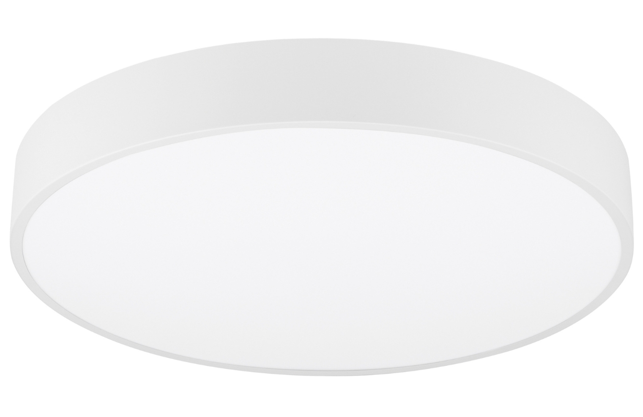 Bílé kovové stropní LED světlo Nova Luce Hadon 50 cm Nova Luce