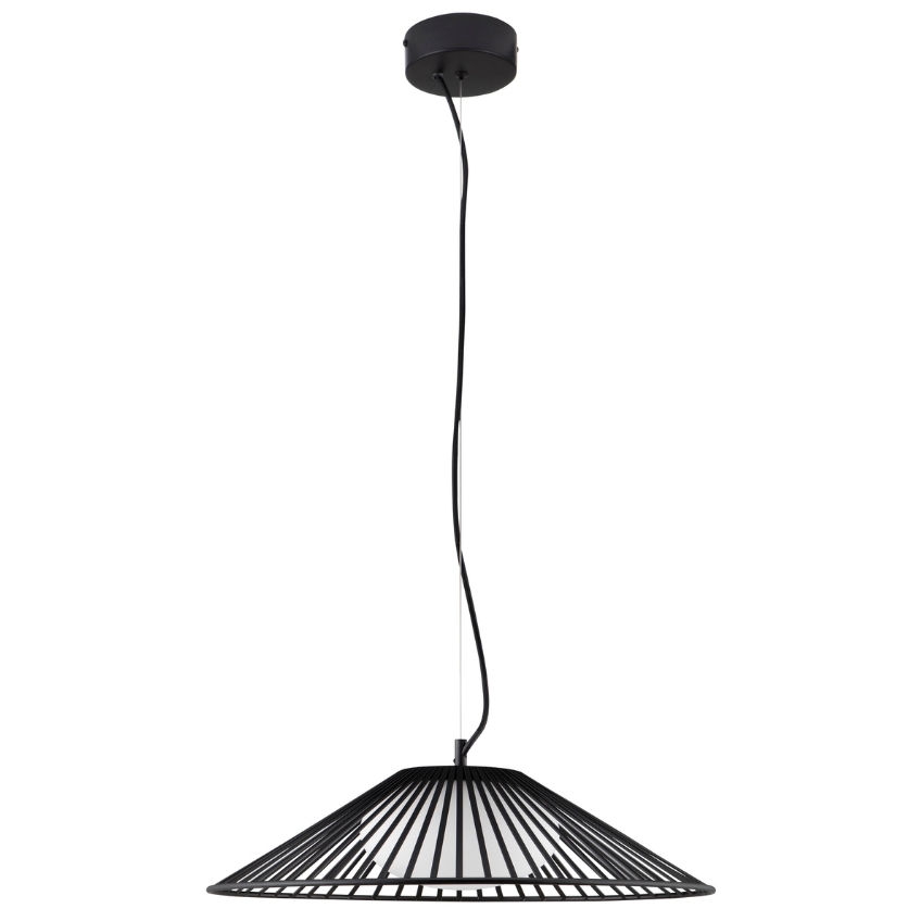 Černé závěsné LED světlo Nova Luce Brume 50 cm Nova Luce
