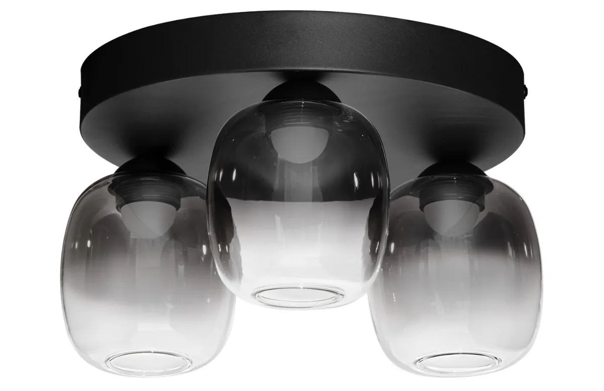 Kouřově skleněné stropní LED Nova Luce Kita