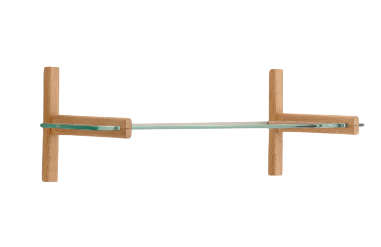 Skleněná modulární police Kave Home Sitra 90 cm Kave Home
