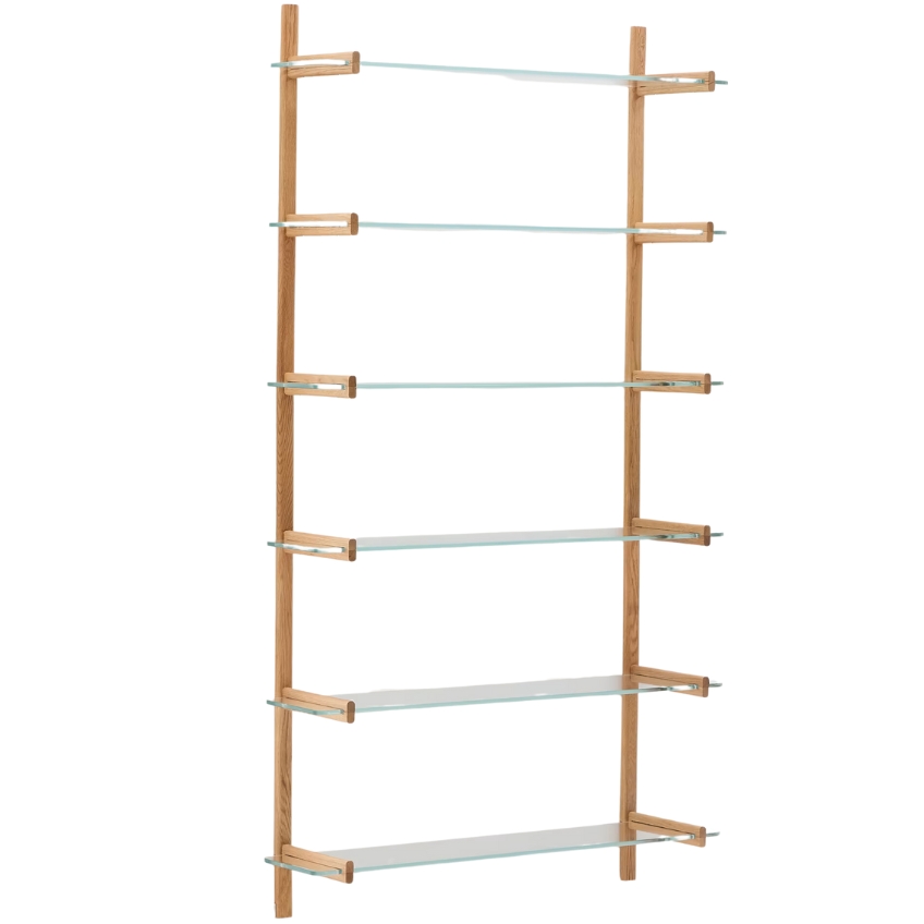 Skleněná modulární police Kave Home Sitra 202 x 110 cm Kave Home