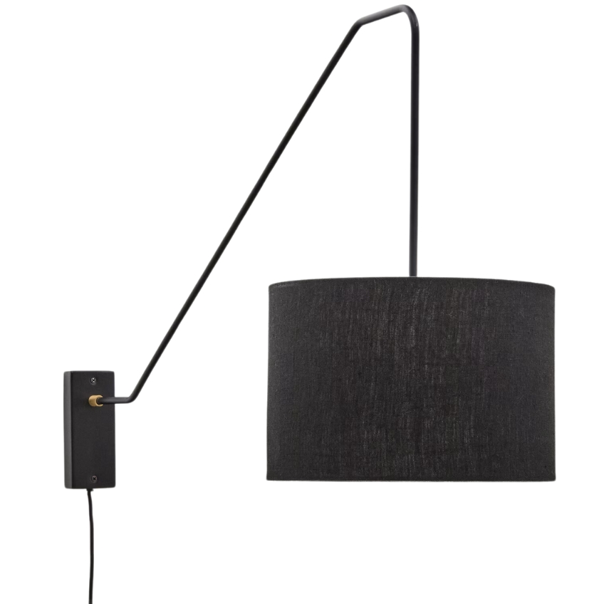 Černé nástěnné světlo Kave Home Jex Kave Home