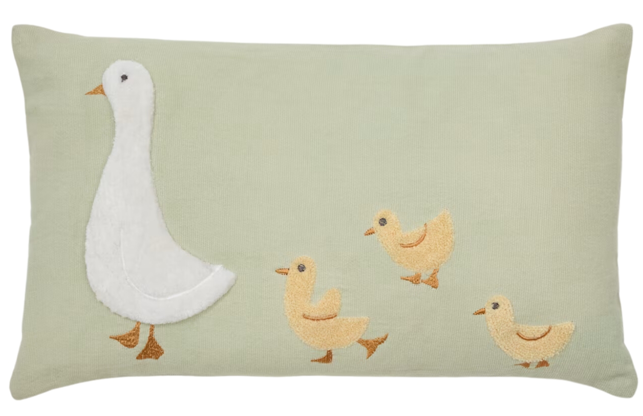 Kave Home Zelený bavlněný povlak na polštář Milu 30 x 50 cm Kave Home