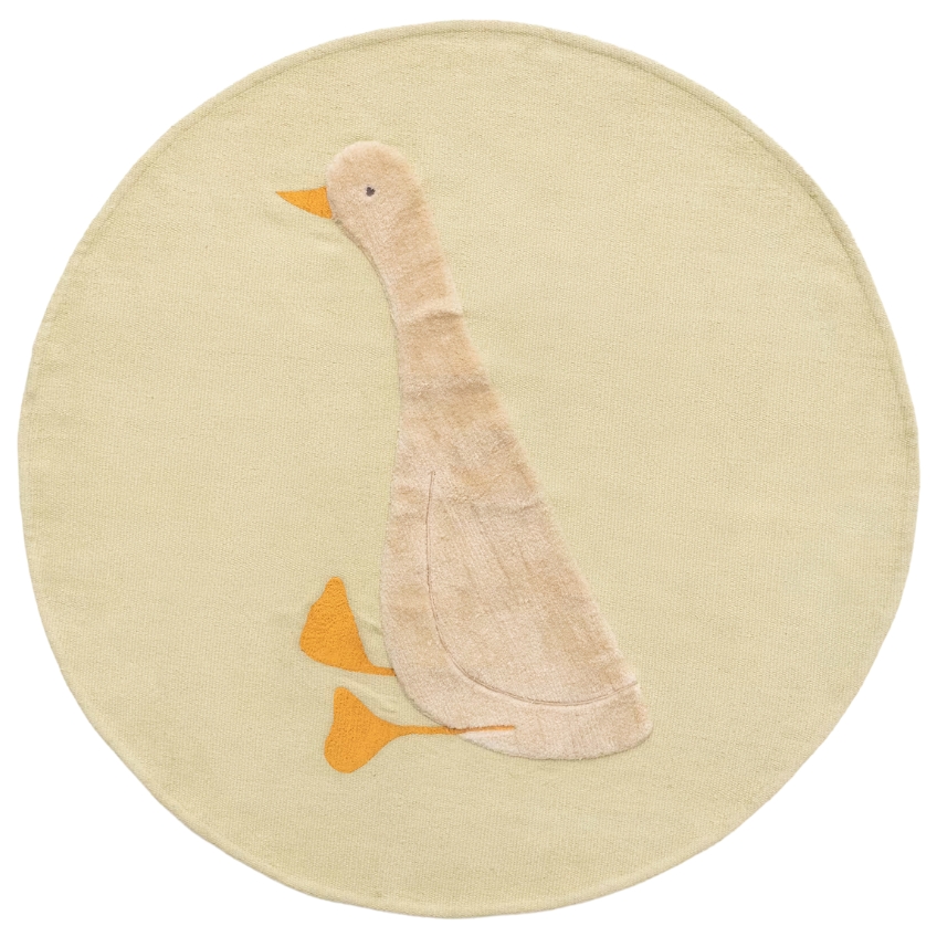 Zelený bavlněný koberec Kave Home Milu 100 cm Kave Home