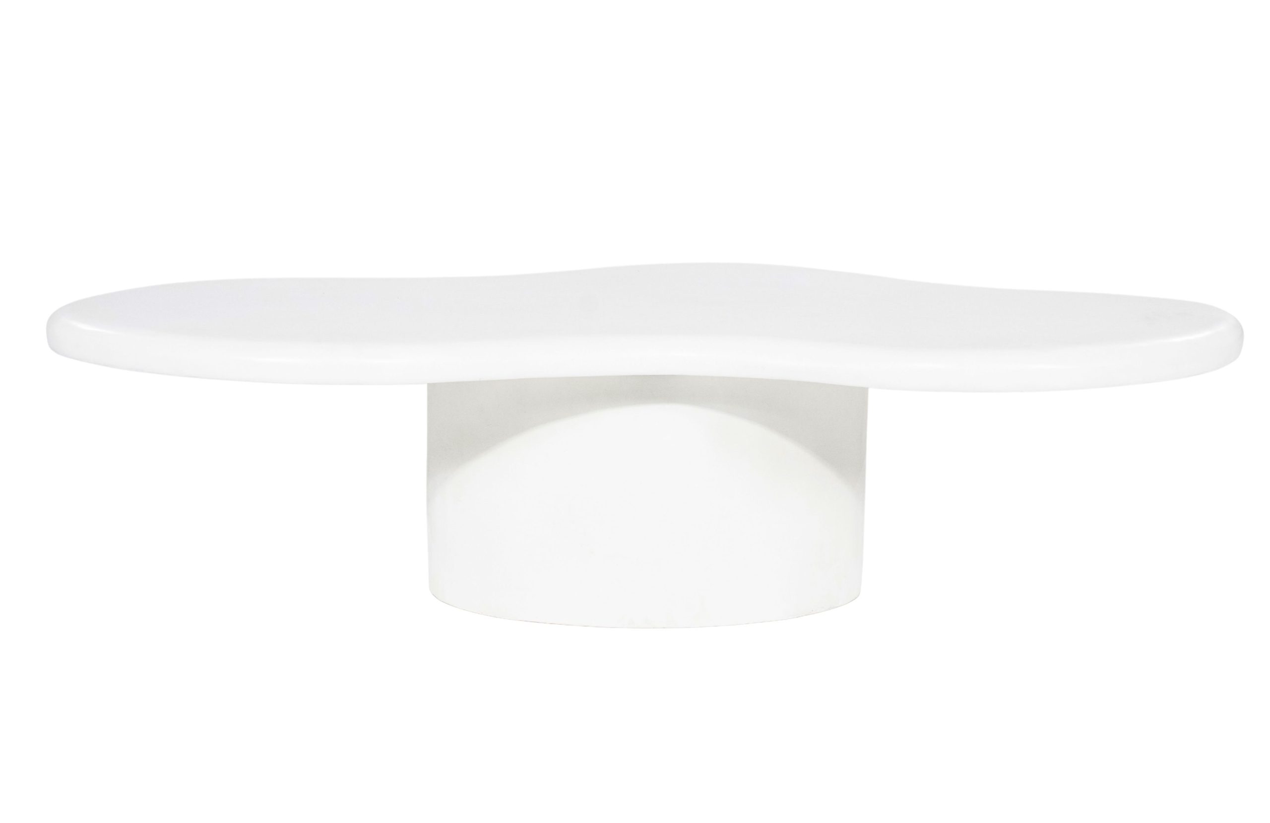 By-Boo Bílý konferenční stolek Seki 121 x 51 cm By-Boo