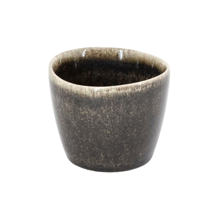 By-Boo Černý kameninový hrnek Daze 100 ml By-Boo