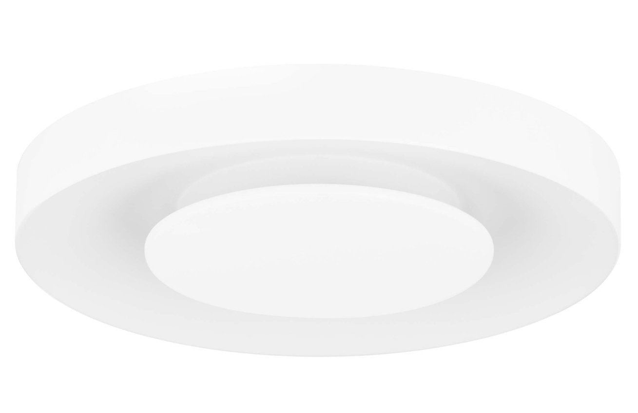 Bílé kovové stropní LED světlo Nova Luce Pada 40 cm Nova Luce