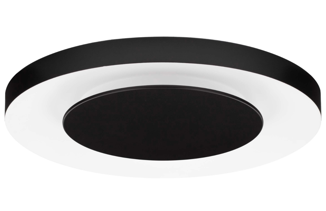 Černobílé kovové stropní LED světlo Nova Luce Pada 60 cm Nova Luce