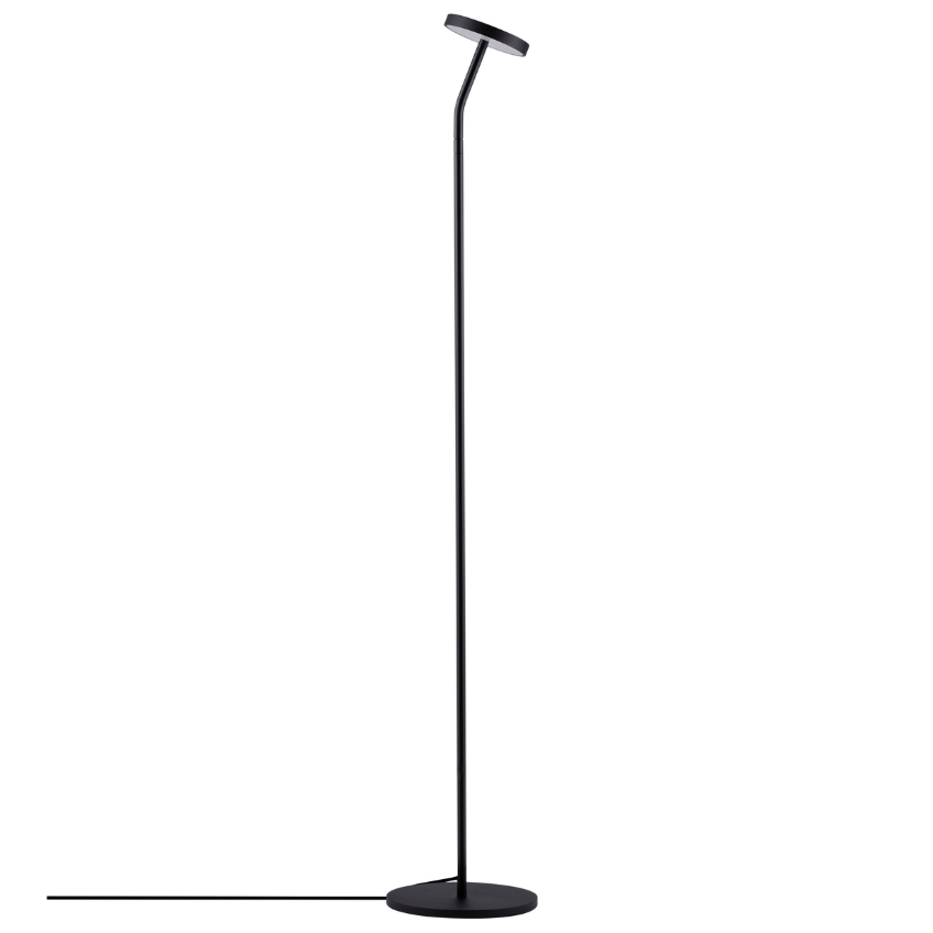 Černá kovová stojací LED lampa Nova Luce Logos 123 cm Nova Luce