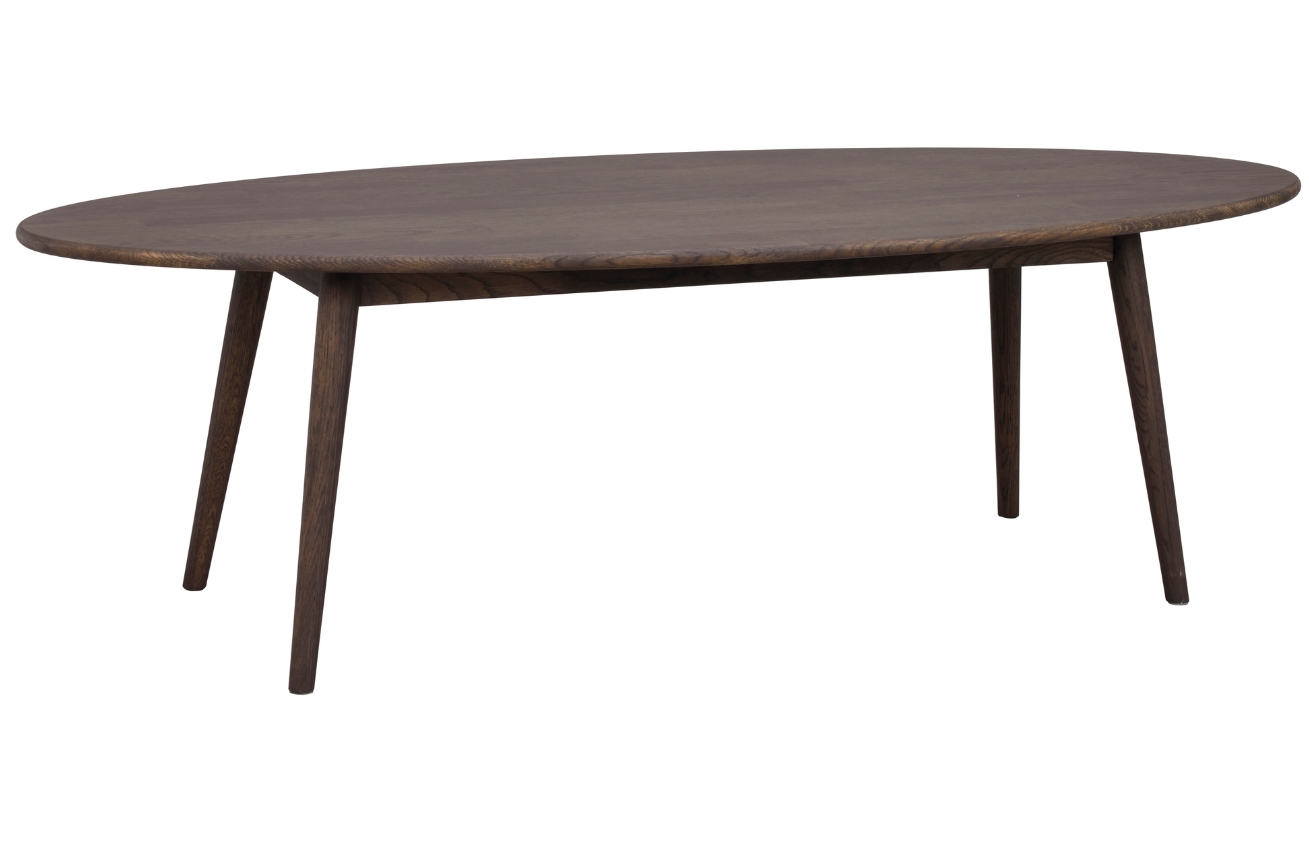 Tmavý dubový konferenční stolek ROWICO TOMPKINS 150 x 60 cm Rowico