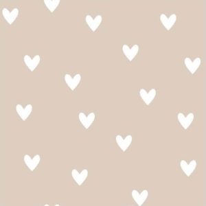 Pap&iacute;rov&aacute; dětsk&aacute; tapeta 50 cm x 280 cm Heart &ndash; Dekornik Dekornik
