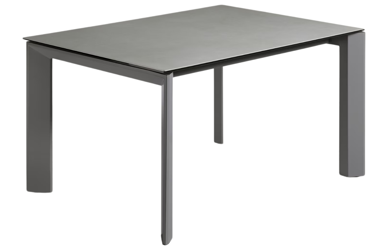 Šedý keramický rozkládací jídelní stůl Kave Home Axis III. 140/200 x 90 cm Kave Home