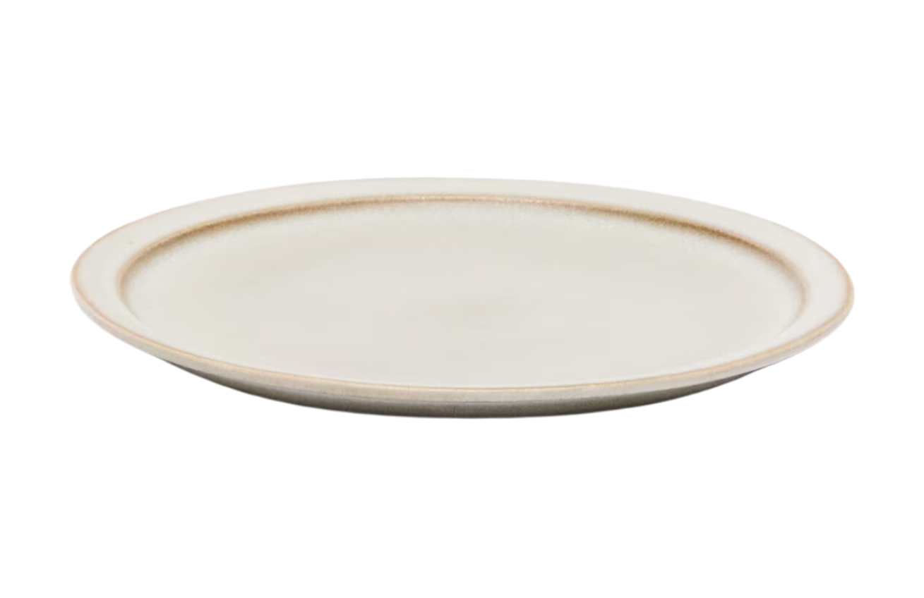 Bílý dezertní talíř Kave Home Coval 23 cm Kave Home