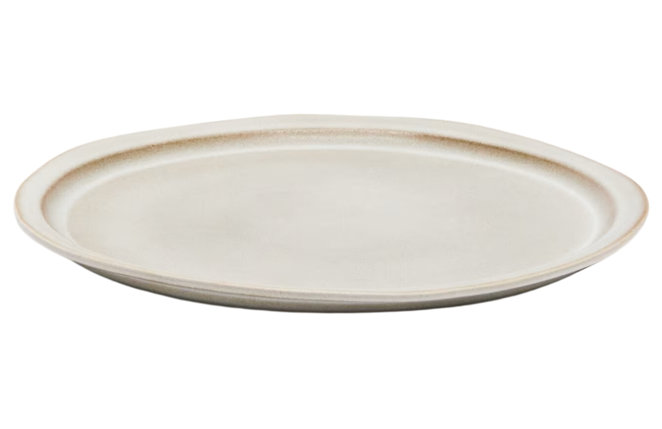 Bílý talíř Kave Home Coval 28 cm Kave Home