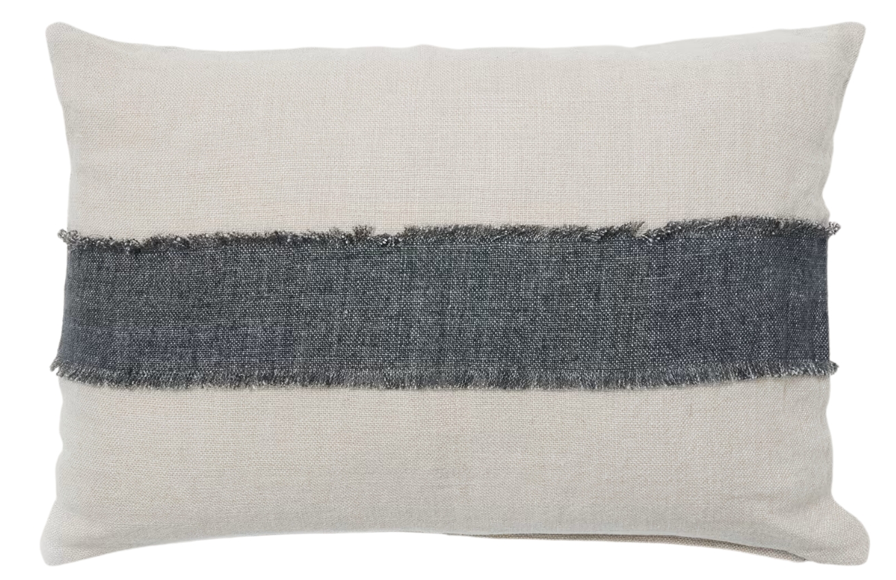 Šedý povlak na polštář Kave Home Daf 40 x 60 cm Kave Home