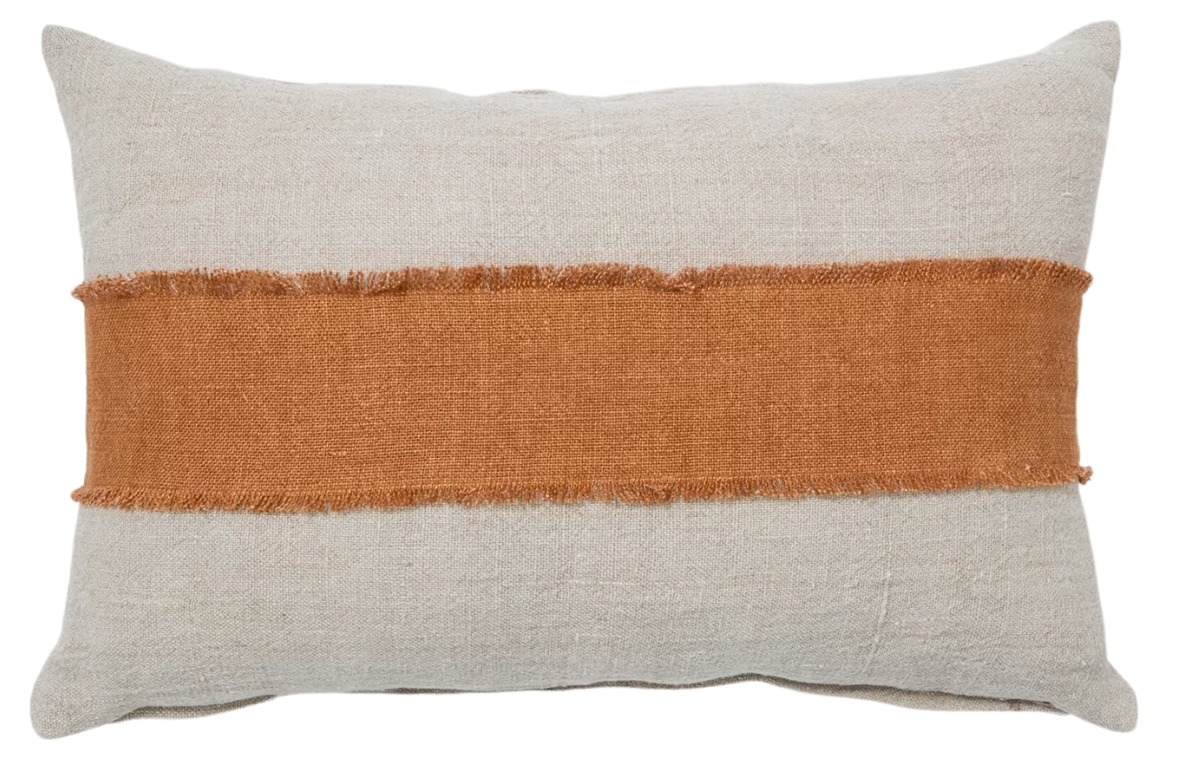 Terakotový povlak na polštář Kave Home Daf 40 x 60 cm Kave Home