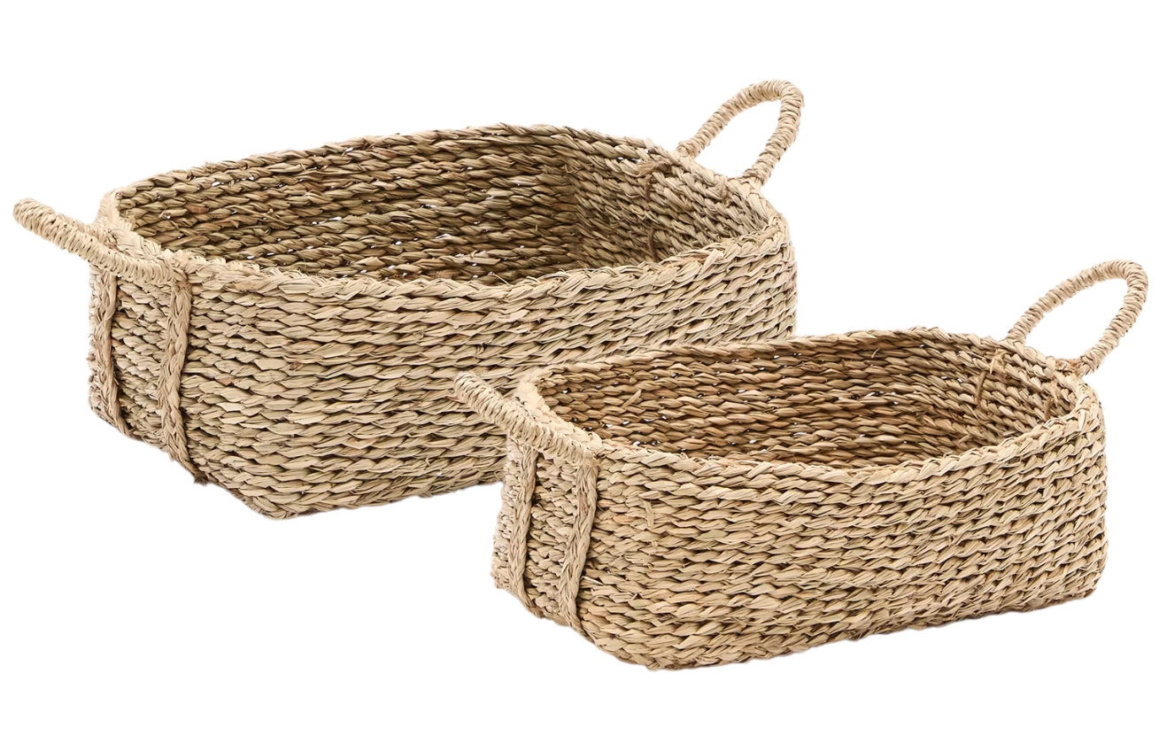 Set dvou dekorativních košů Kave Home Milly Kave Home