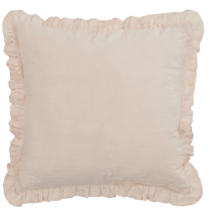 Růžový povlak na polštář Kave Home Nacha 45 x 45 cm Kave Home