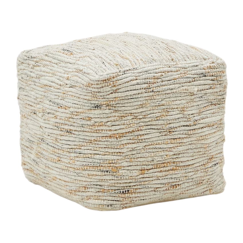 Jutový puf Kave Home Selise 40 x 40 cm Kave Home