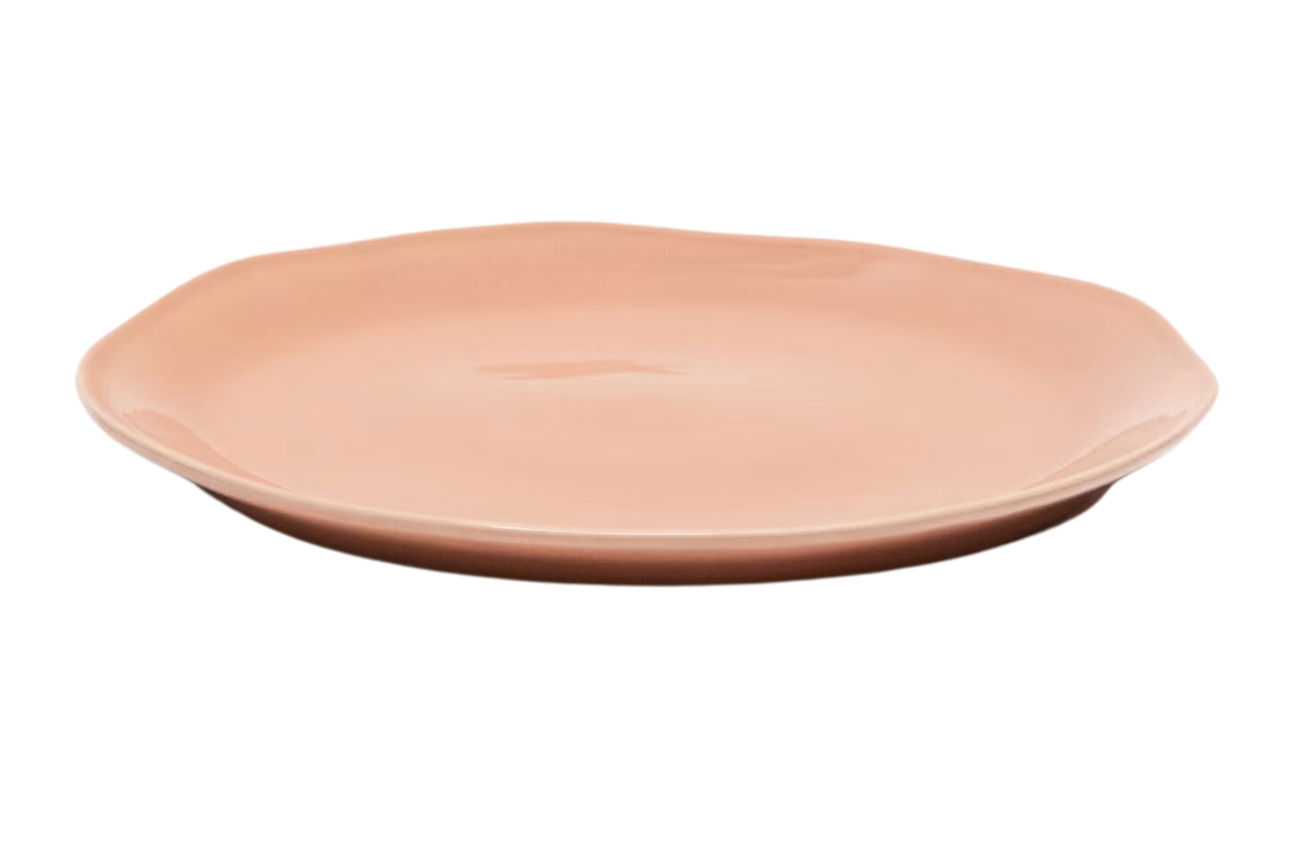 Růžový keramický talíř Kave Home Tiraya 27 cm Kave Home