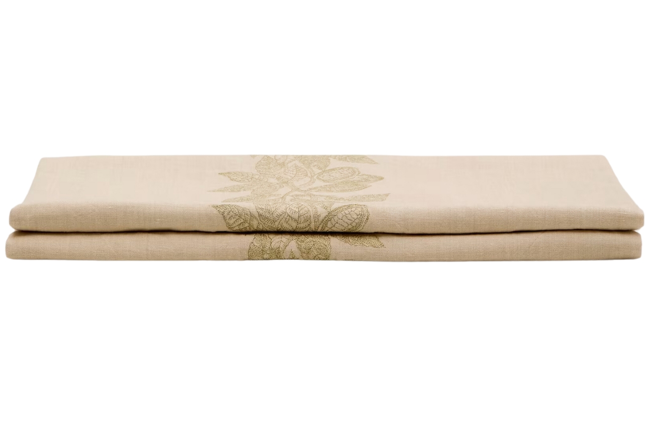 Béžový ubrus Kave Home Oreti 150 x 250 cm Kave Home