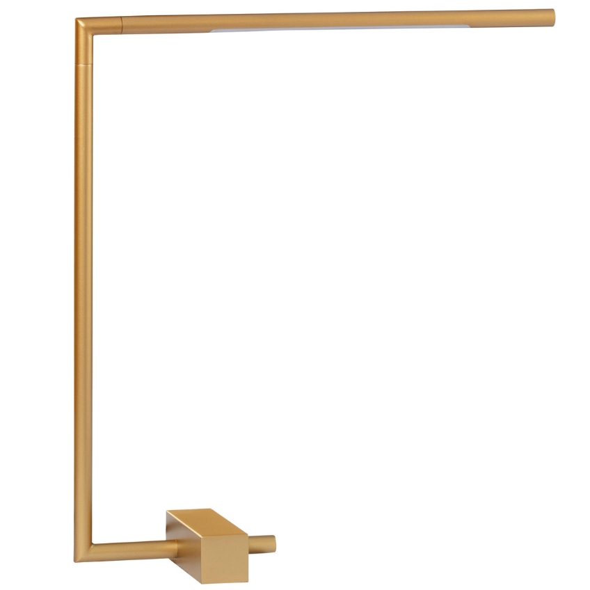 Zlatá kovová stolní LED lampa Nova Luce Raccio Nova Luce