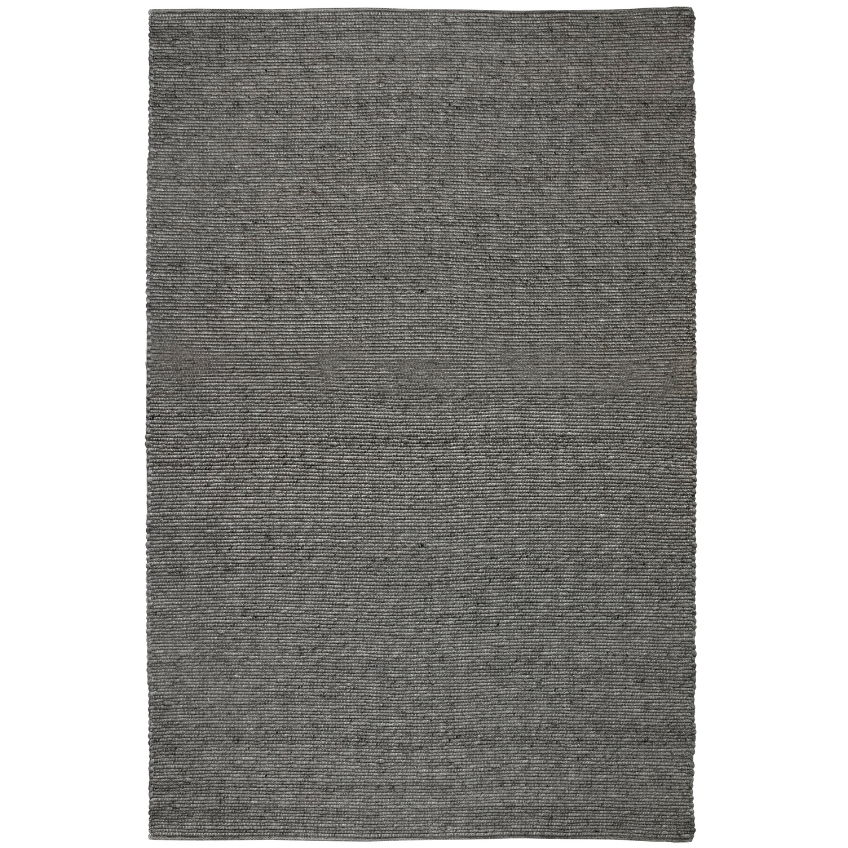 Tmavě šedý vlněný koberec ROWICO DONEGAL 240 x 340 cm Rowico