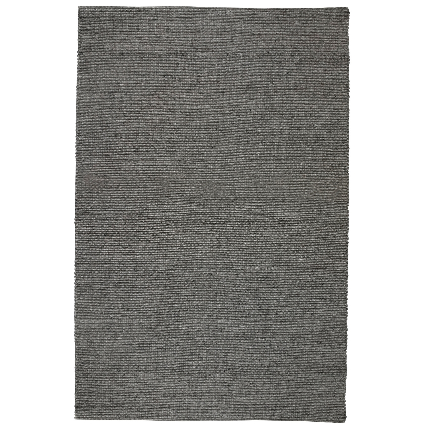 Tmavě šedý vlněný koberec ROWICO DONEGAL 200 x 290 cm Rowico