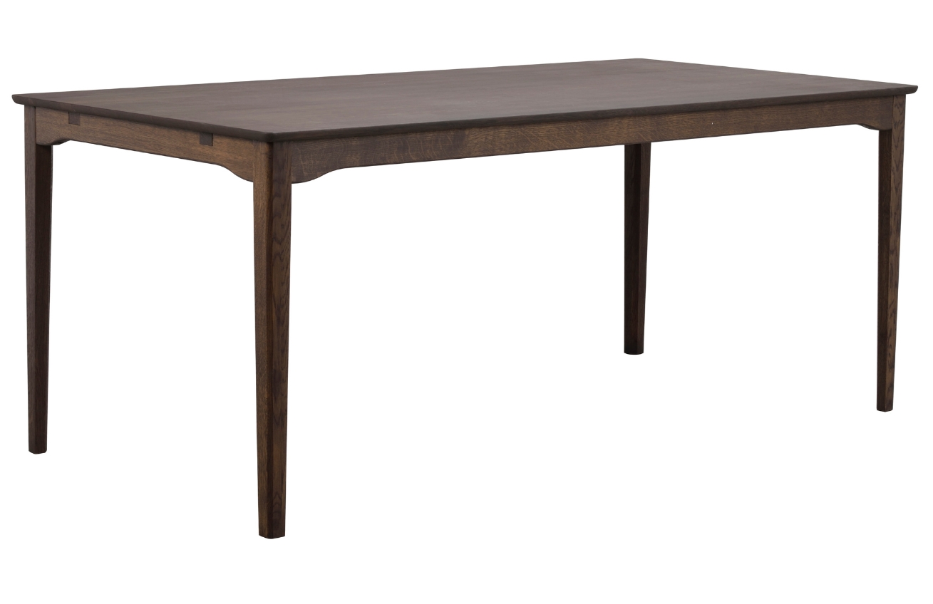 Tmavý dubový rozkládací jídelní stůl ROWICO MARKHAM 180/270 x 90 cm Rowico