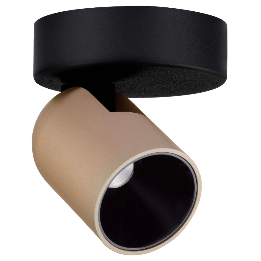 Černo-měděné kovové bodové LED světlo Nova Luce Sirmos Nova Luce