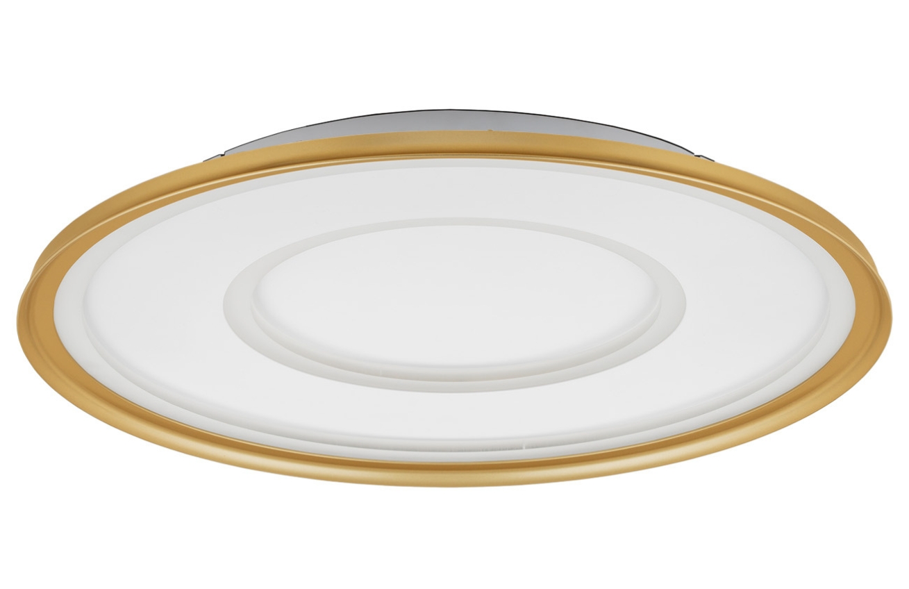 Zlaté kovové stropní LED světlo Nova Luce Figin 50 cm Nova Luce