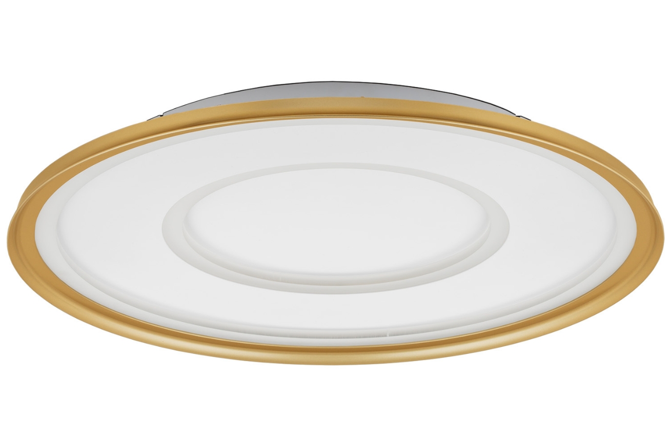 Zlaté kovové stropní LED světlo Nova Luce Figin 60 cm Nova Luce