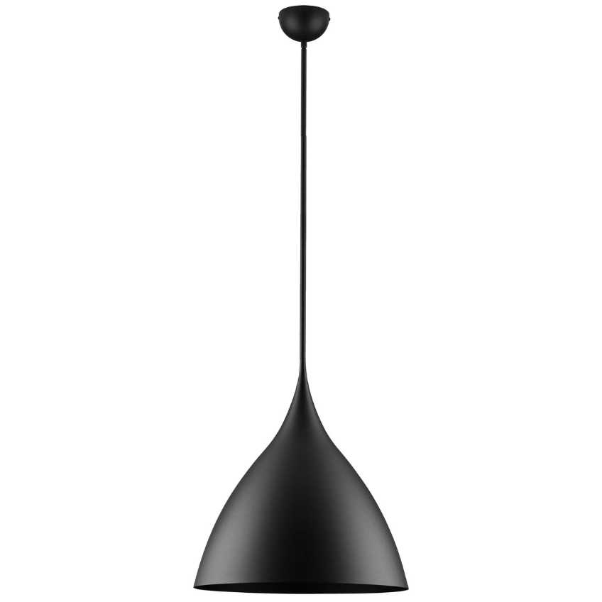 Černé kovové závěsné světlo Nova Luce Syntopia 46 cm Nova Luce