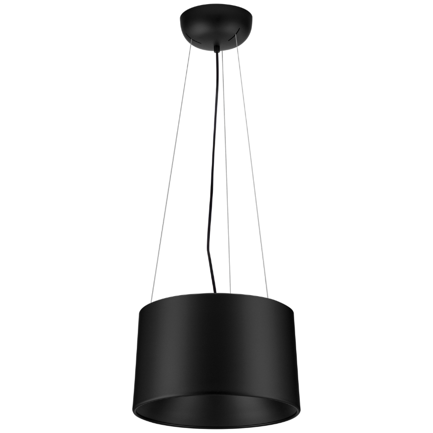 Černé kovové závěsné LED světlo Nova Luce Atil 35 cm Nova Luce